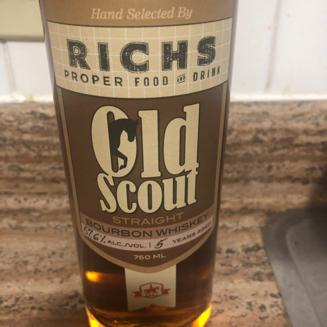 Smooth Ambler Old Scout Straight Bourbon Rich's Proper