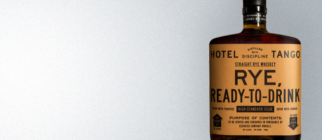 Hotel Tango Rye, Ready to Drink