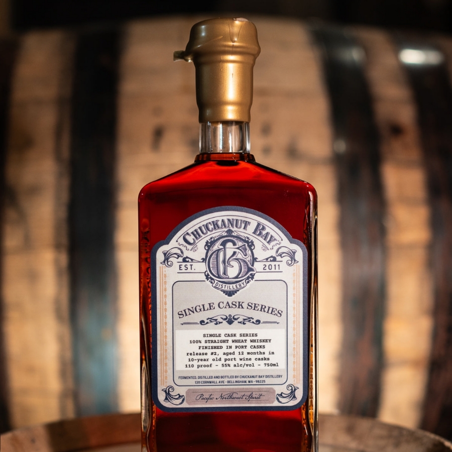 Port Cask-Finished 100% Wheat Whiskey