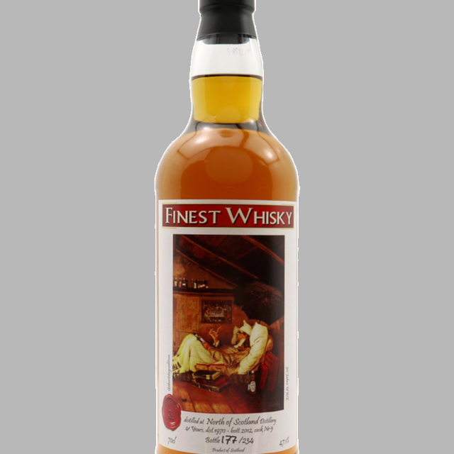 North of Scotland 1970 41 Year (Finest Whisky)