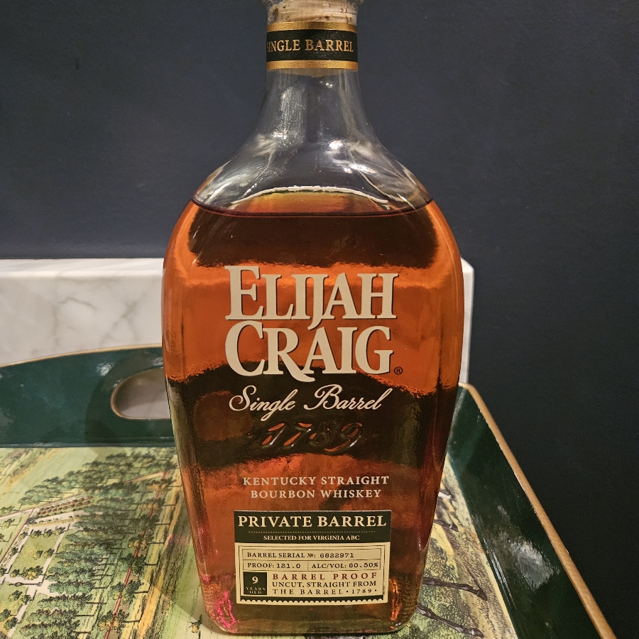 Elijah Craig Single Barrel (Private Barrel - Virginia 9Yr)