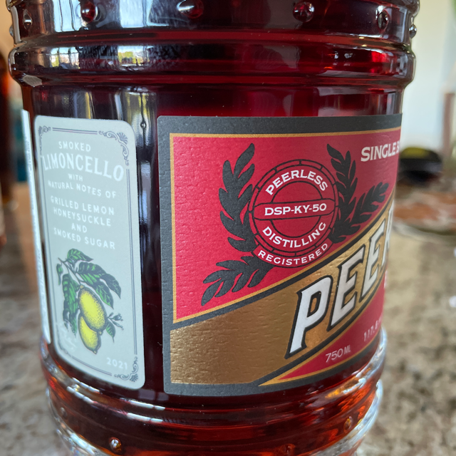 Peerless Single Barrel Kentucky Straight Bourbon "Smoked Limoncello"