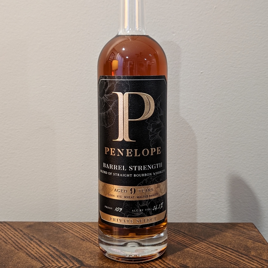 Penelope 9 Year Private Select Barrel Strength Bourbon
