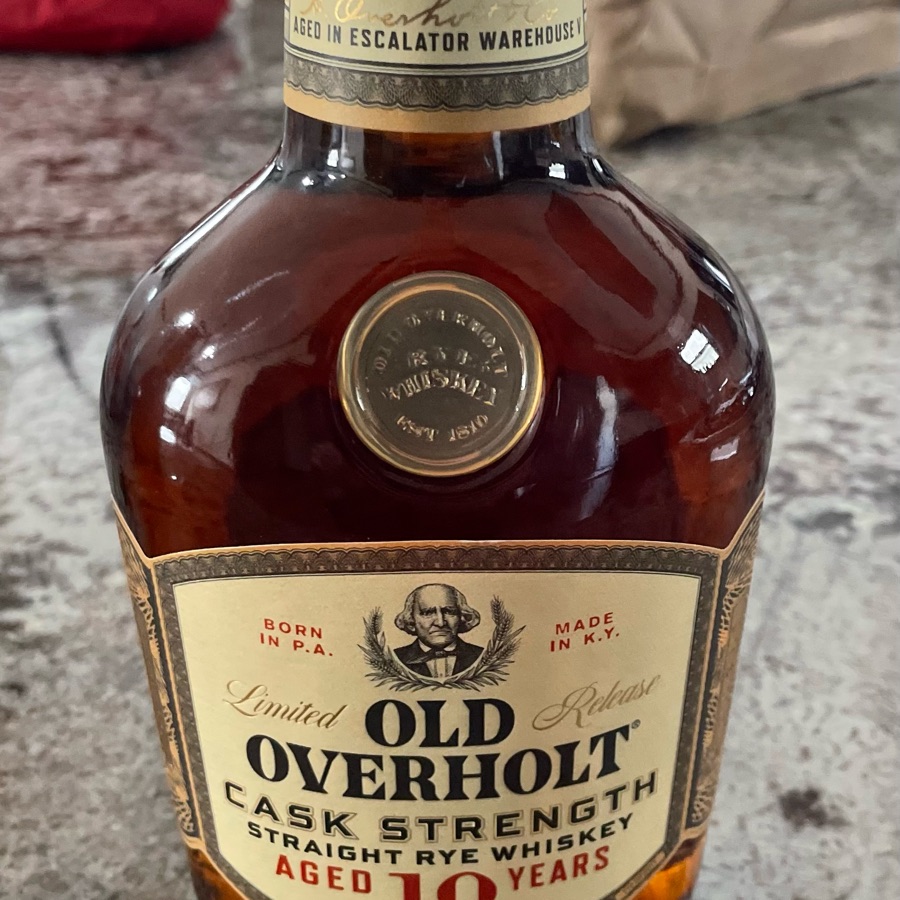 Old Everholt Cask Strenght Straight Rye Whisky 10 years