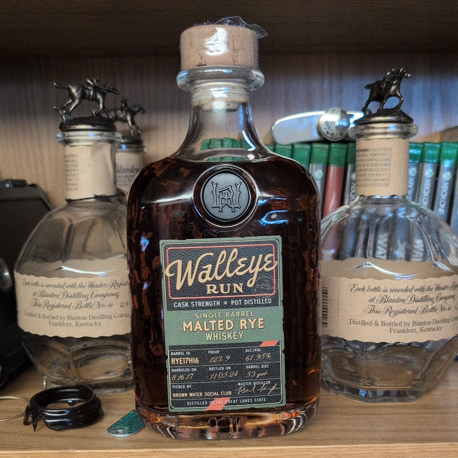 Walleye Run Cask Strength SB Malted Rye