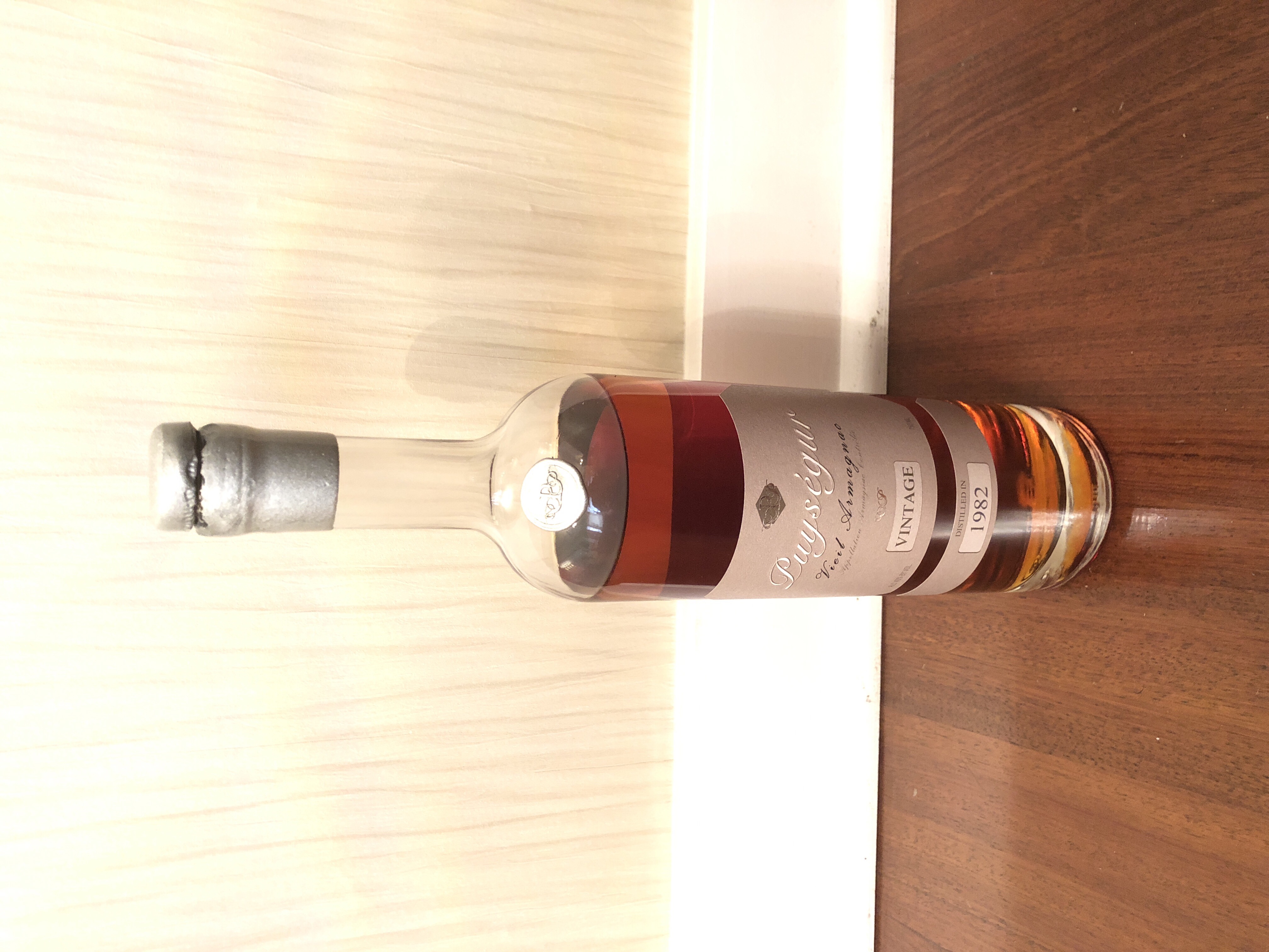 Puységur Armagnac 1982