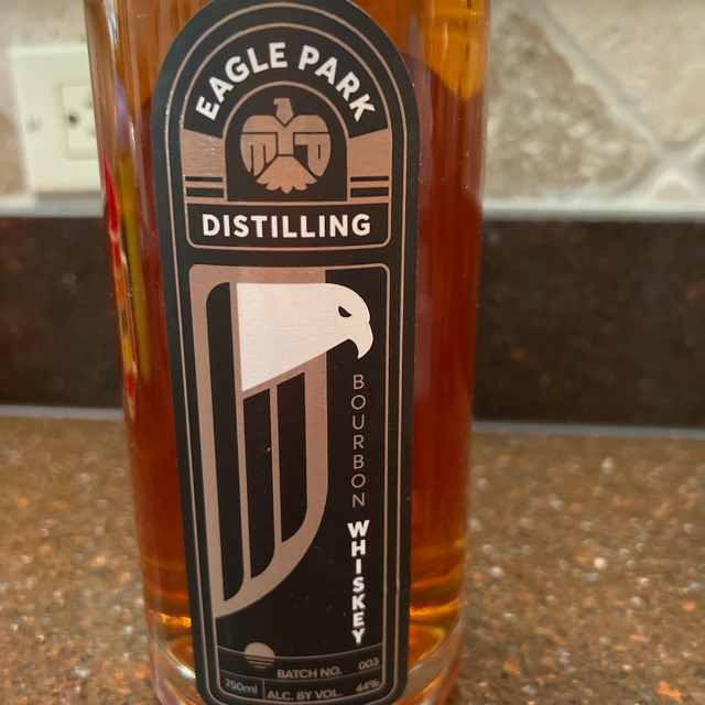 Eagle Park Distilling Bourbon Whiskey Batch No. 3