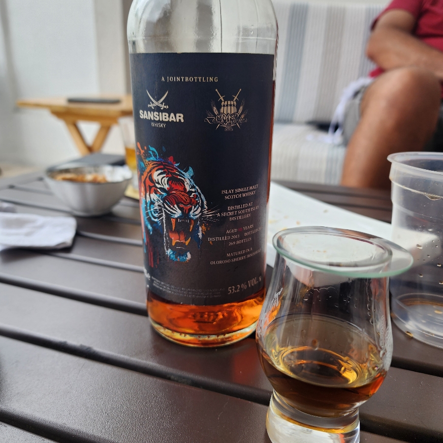 Sansibar Secret South Islay Shore 10yo one of 263 bottles
