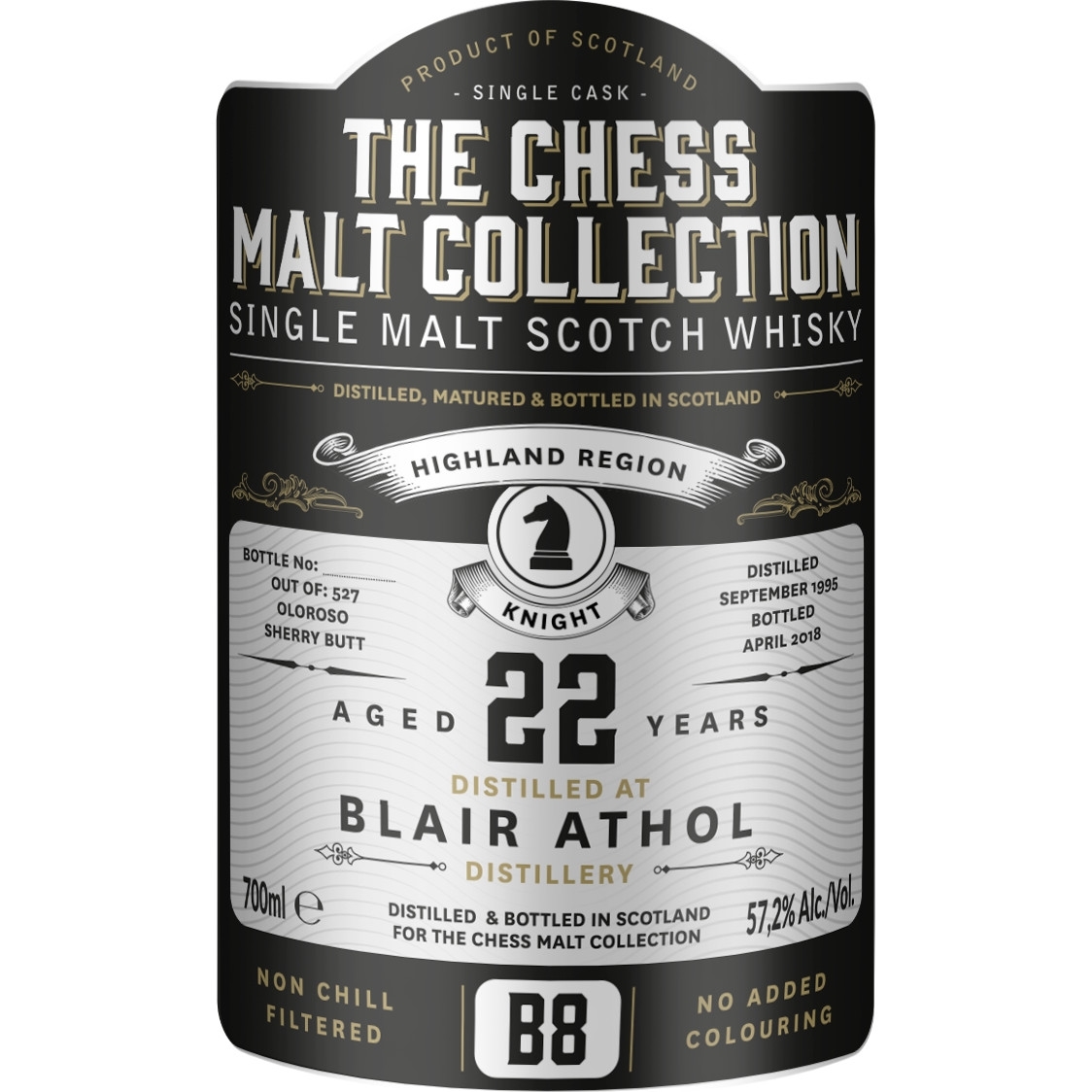 The Chess Malt Collection 22 Blair Athol Single Malt
