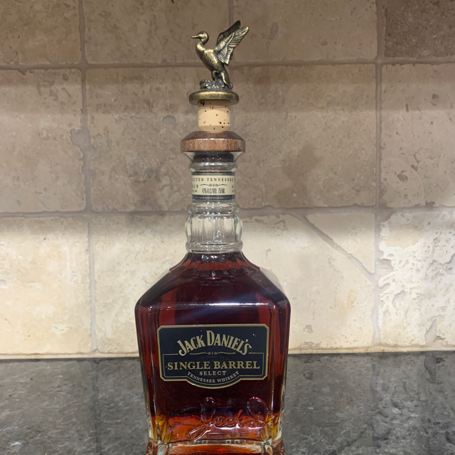 Jack Daniels Single Barrel Select 2014 Ducks Unlimited Cork