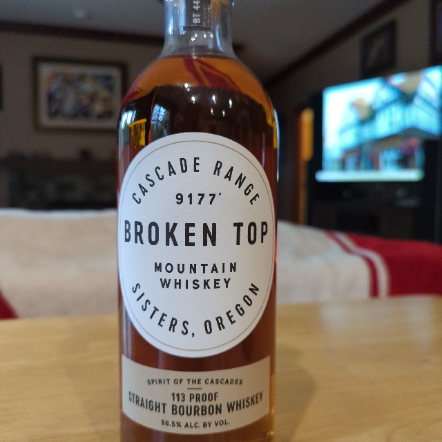 Broken Top 113 Proof Straight Bourbon Whiskey