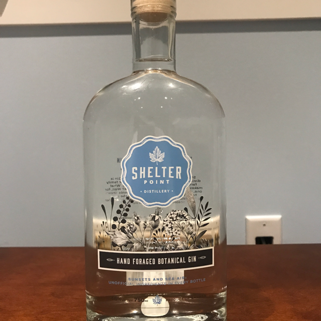 Shelter Point Hand Foraged Botanical Gin
