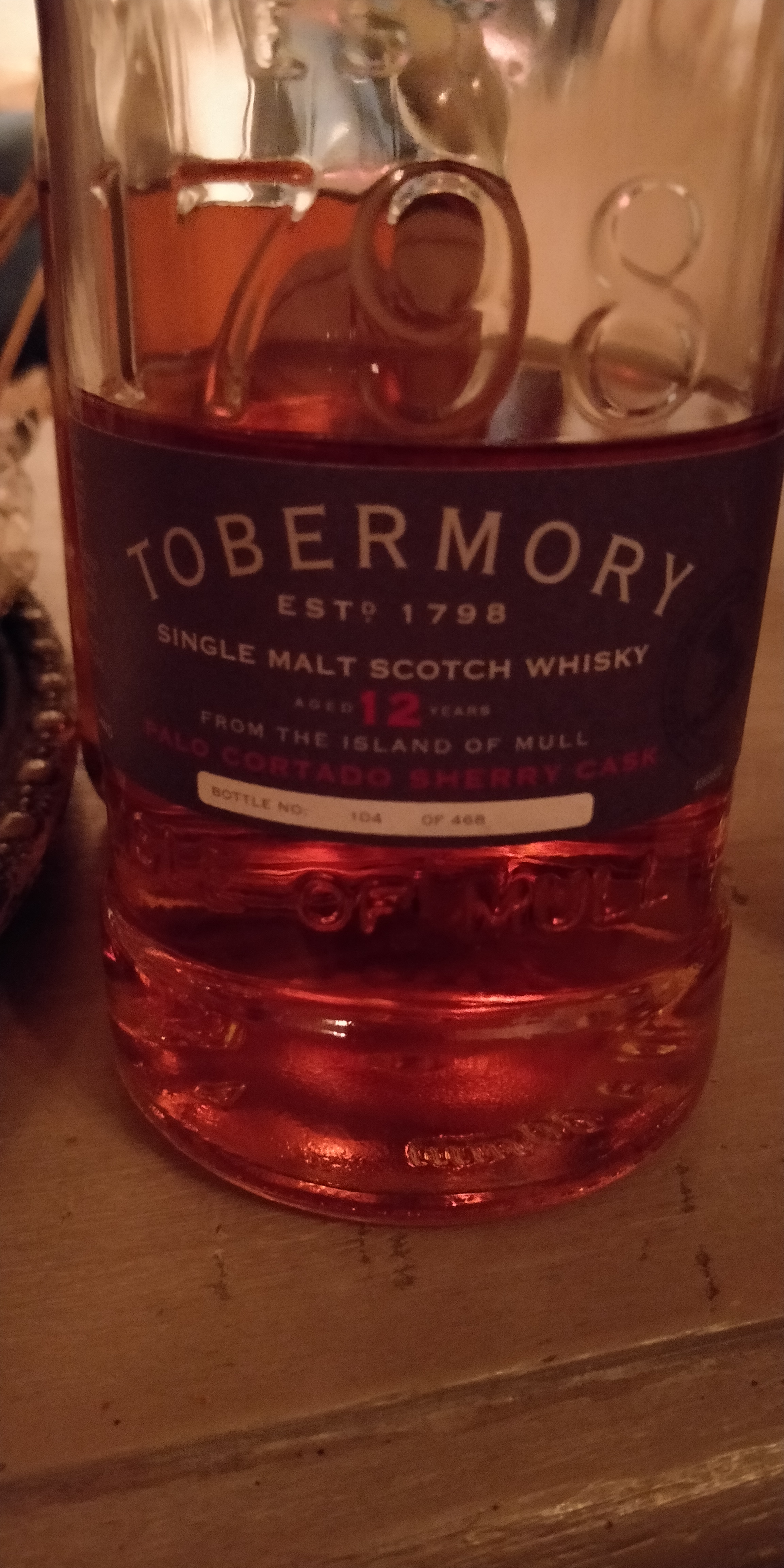 Tobermory 12 Year Palo Cortado Sherry Cask