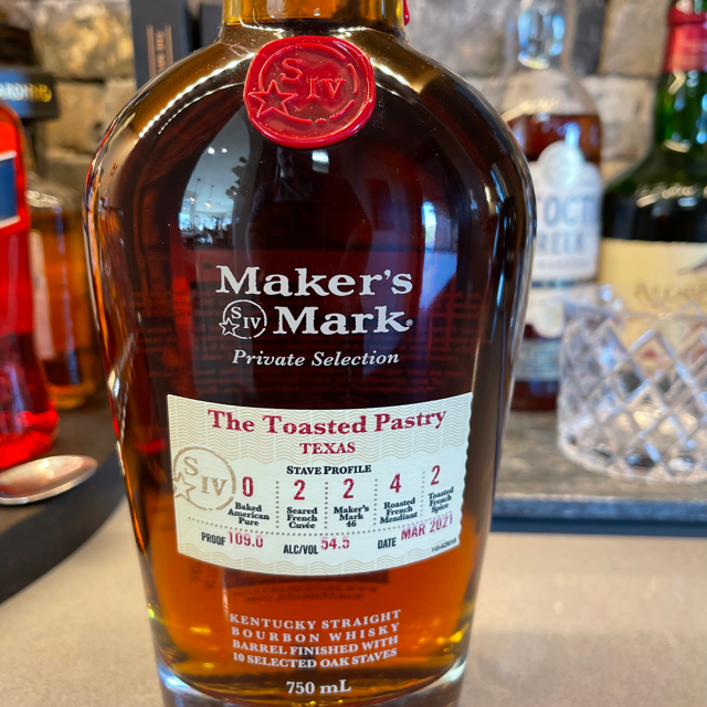 Makers Mark Private Selection (The Toasted Pastry)