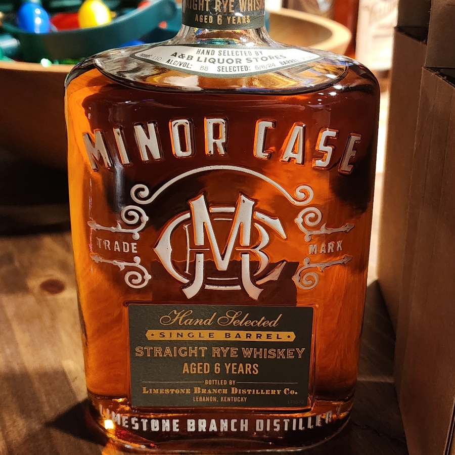 Minor Case Straight Rye Whiskey Hand Selected (Barrel MCO49) ~ A&B Liquor - Clinton Twp, MI