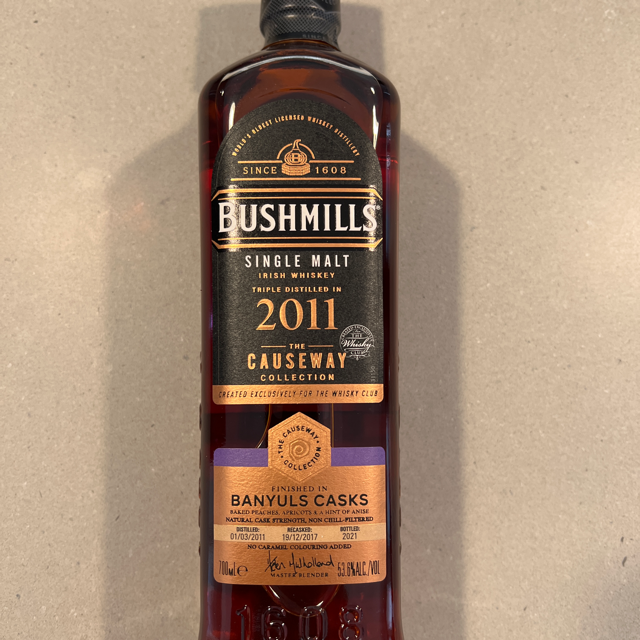 Bushmills The Causeway Collection 2011 Banyuls Casks