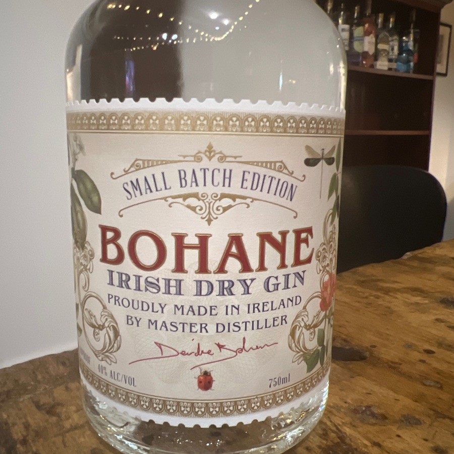 Bohane Irish Dry Gin small batch edition