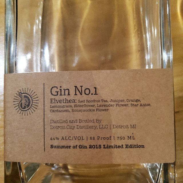 Gin No. 1, Elvethea
