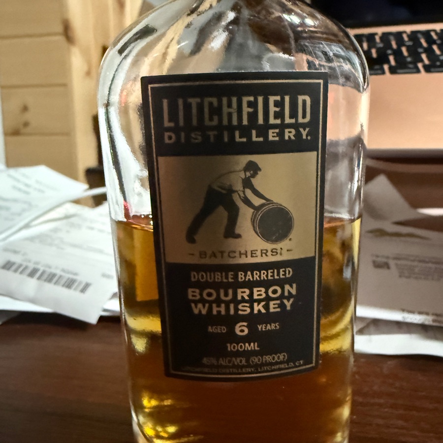 Litchfield Double Barreled Bourbon Aged 6 Years