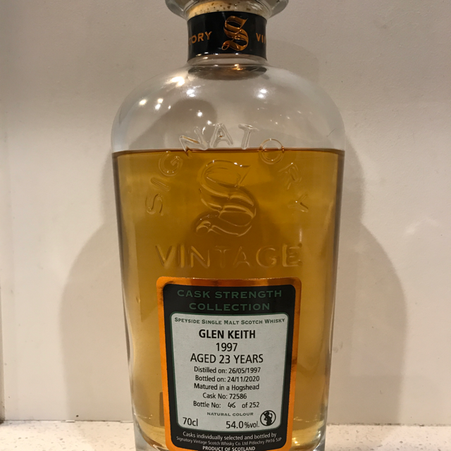 Glen Keith Signatory Vintage 1997