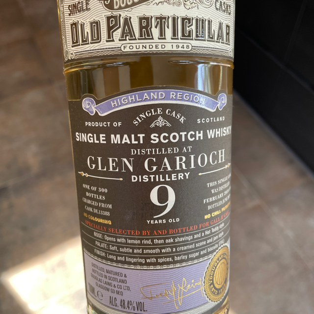 Glen Garioch 9 years old particular