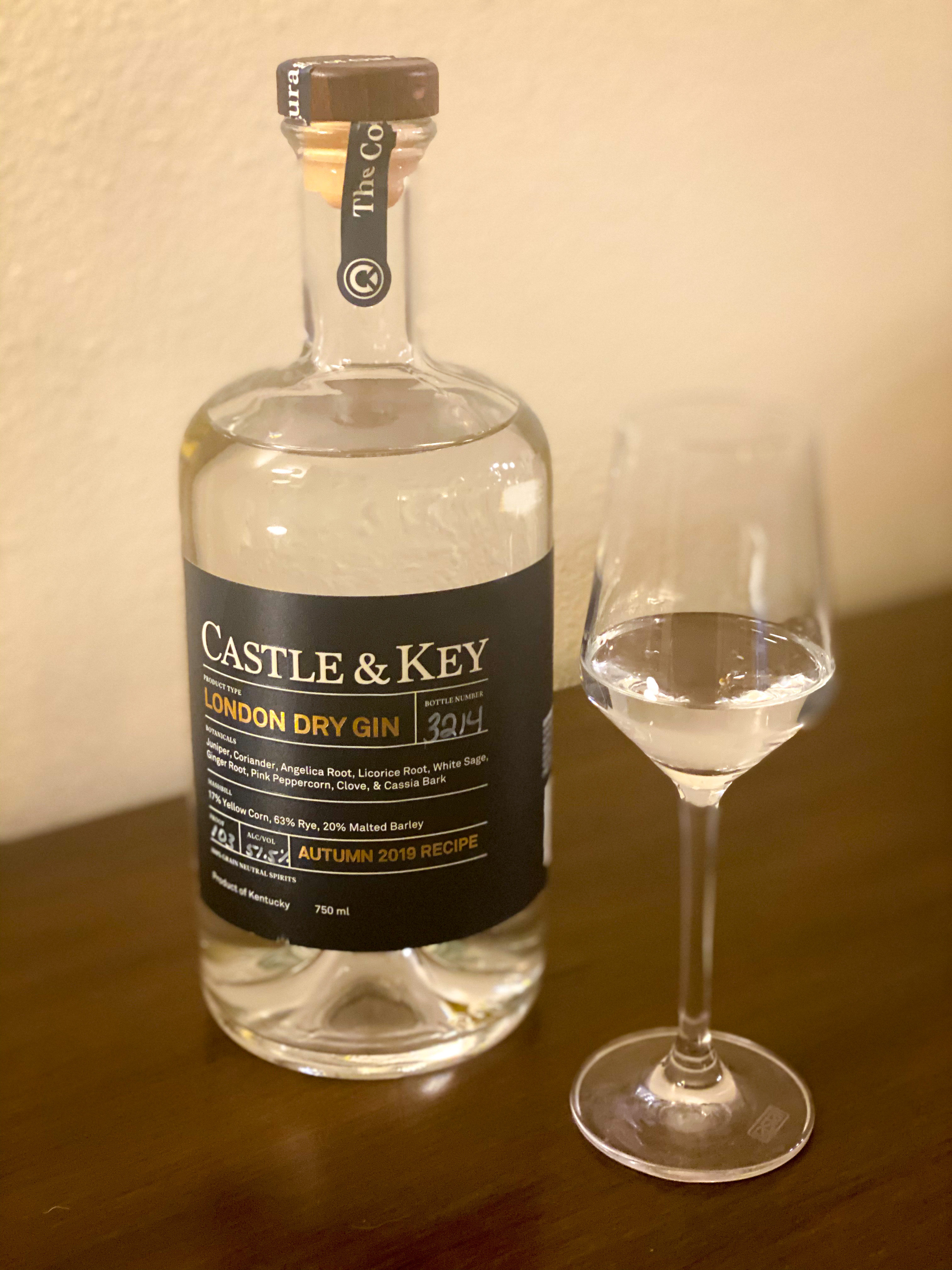 Castle & Key London Dry Gin (Autumn 2019)