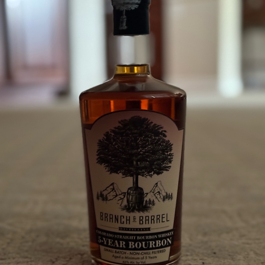Branch & Barrel 5-Year Colorado Straight Bourbon Whiskey