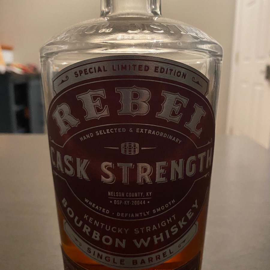 Rebel Cask Strength - Single Barrel - Binny's - Filled 3/23/17