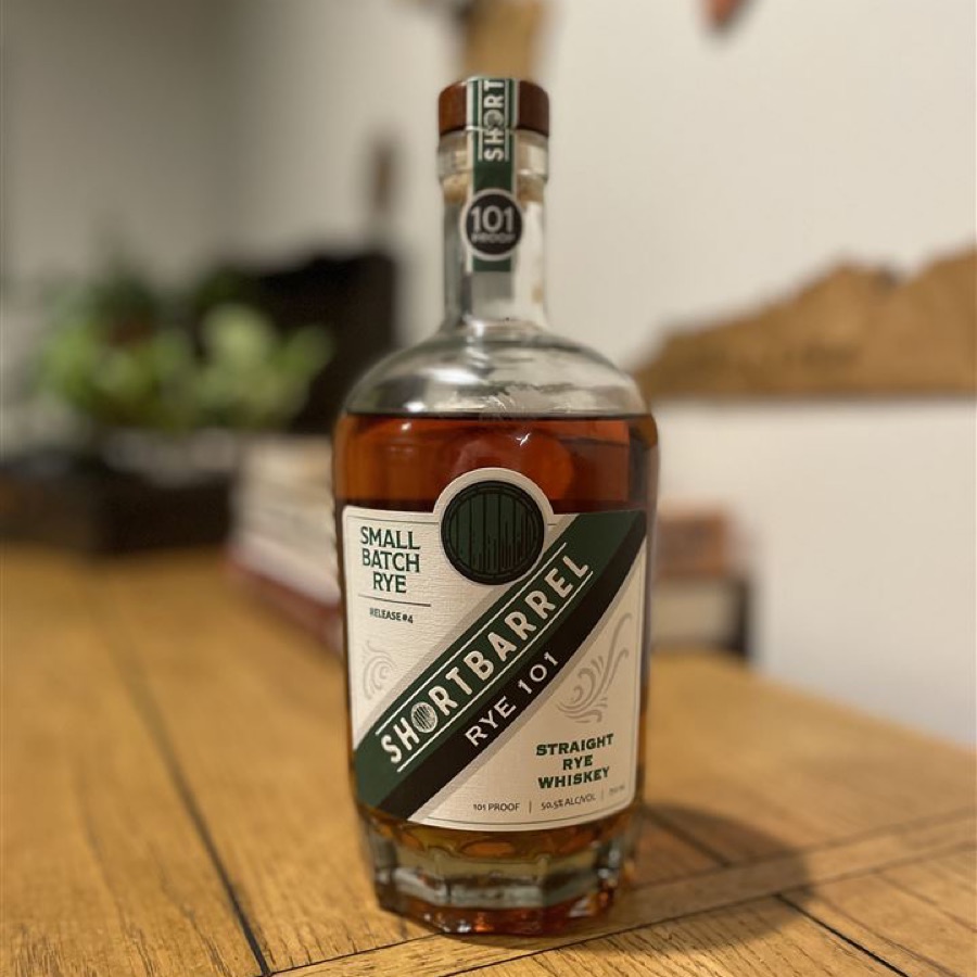 Shortbarrel Rye 101 Straight Rye Whiskey