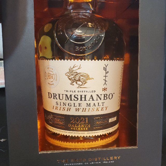 Drumshanbo Single Malt Whiskey Galanta Release