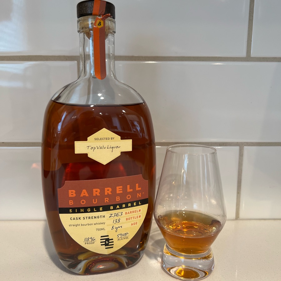 Barrell Bourbon Single Barrell # Z3E3