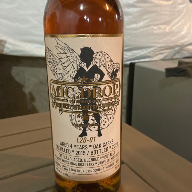 Mic Drop Kentucky Straight Rye (L20-01)