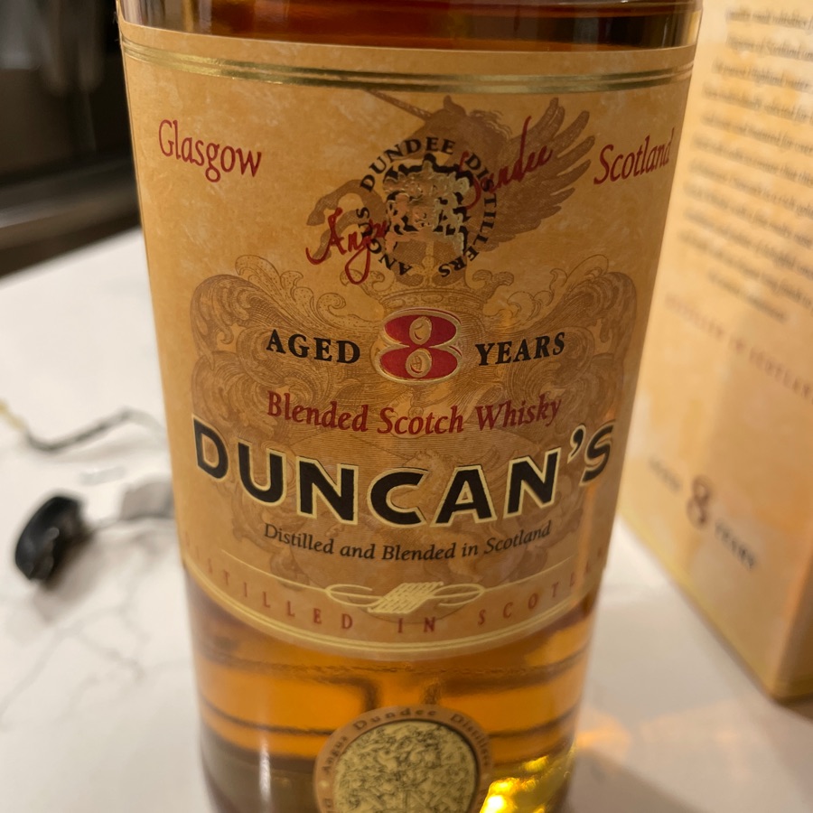 Duncan's aged 8