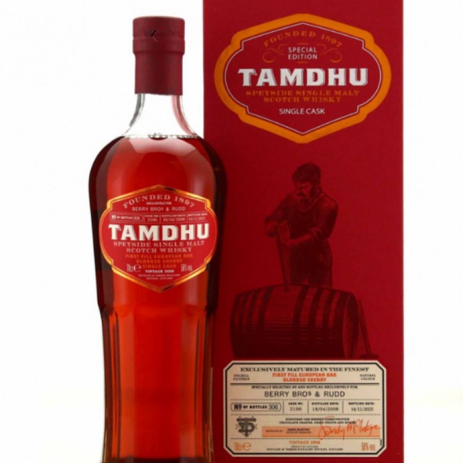 Tamdhu 2008 Single Sherry Cask 15 Year