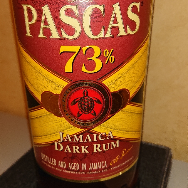 Old Pascas Dark Jamaica Rum 73%
