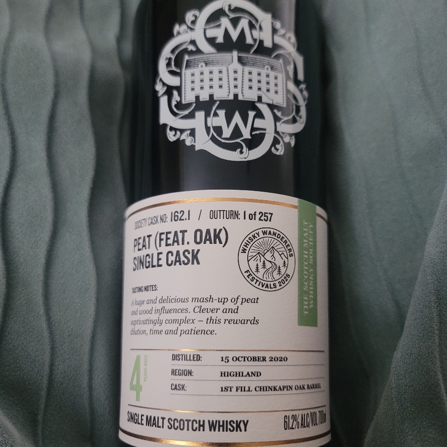 Peat (Feat. Oak) Single Cask