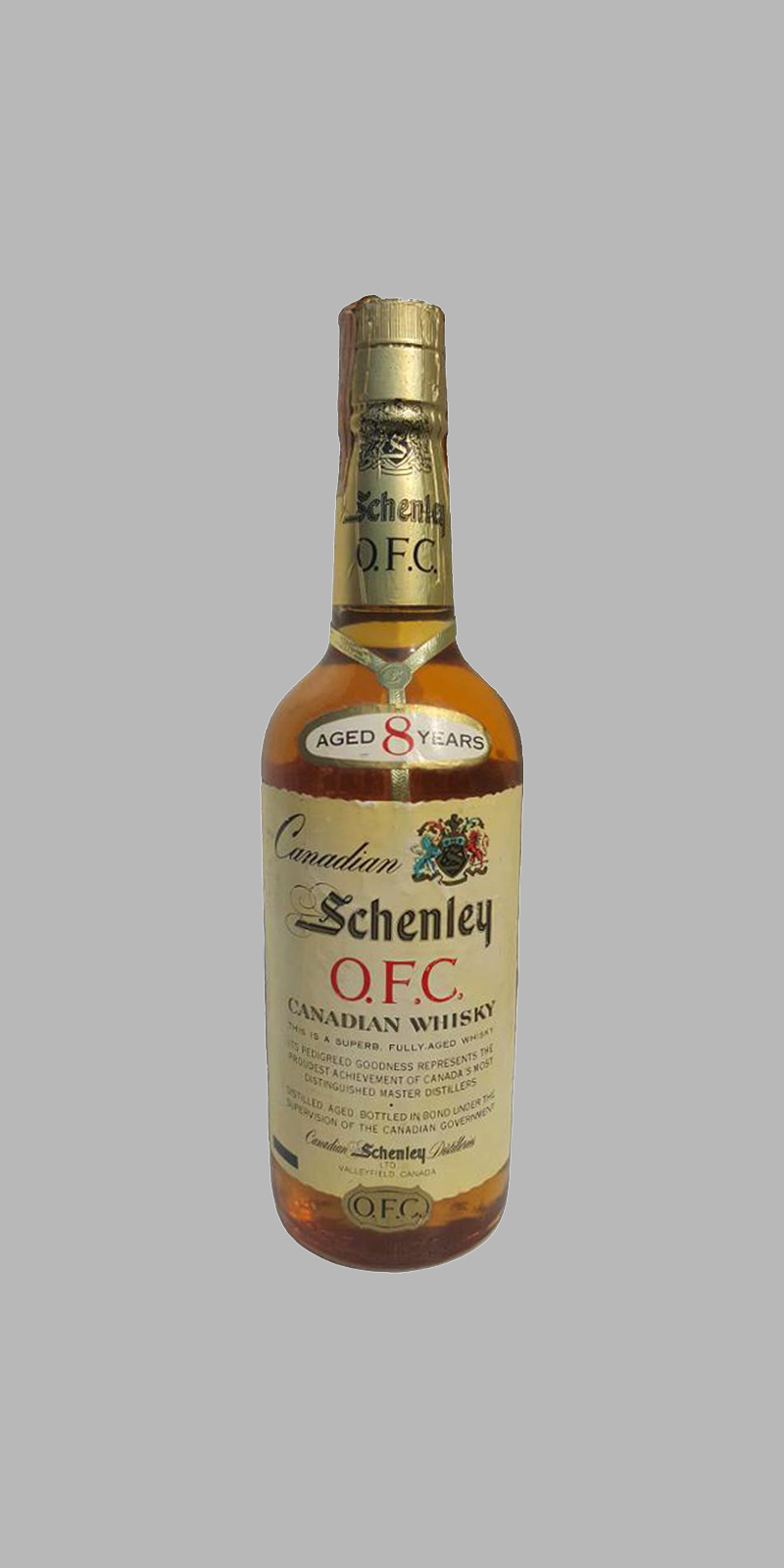 Schenley O.F.C. 8 Year