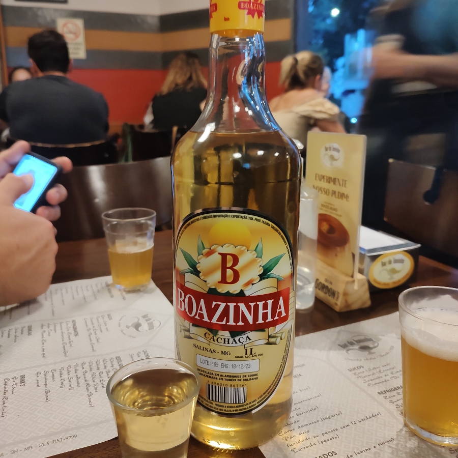 CACHAÇA BOAZINHA OURO BALSAMO