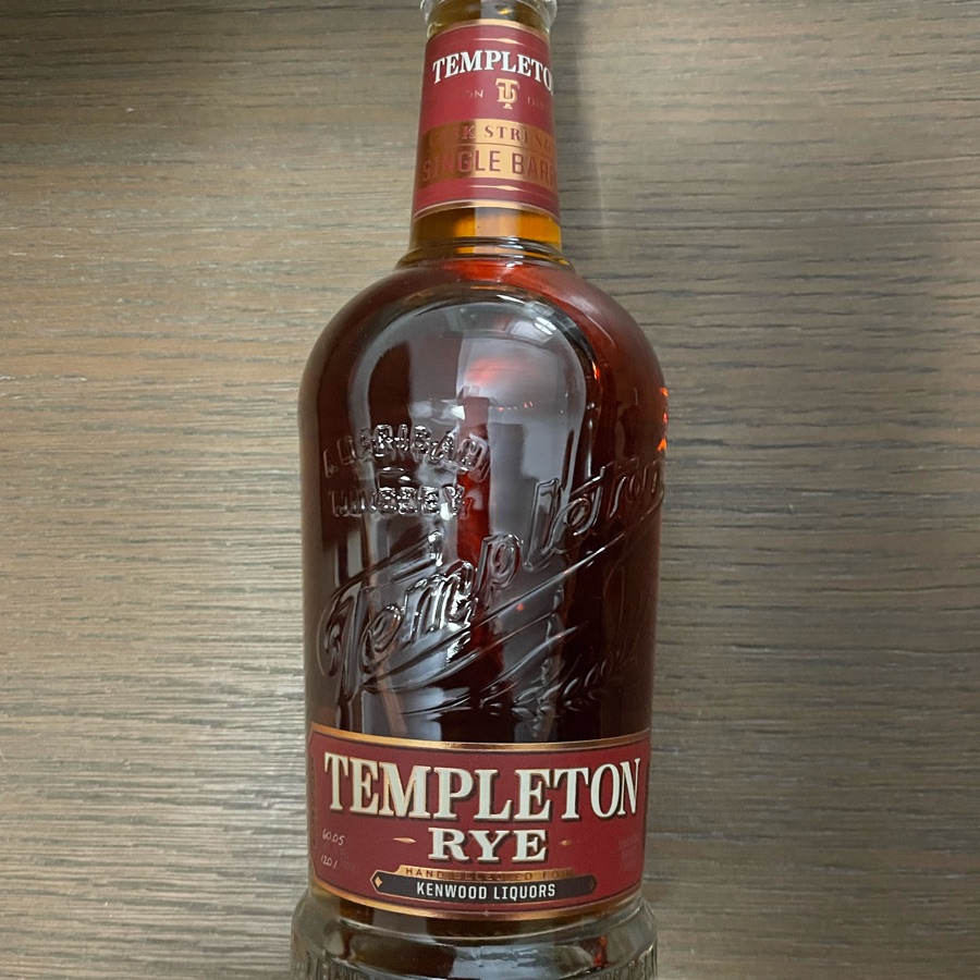 Templeton Cask Strength Single Barrel Rye  - Kenwood Liquors