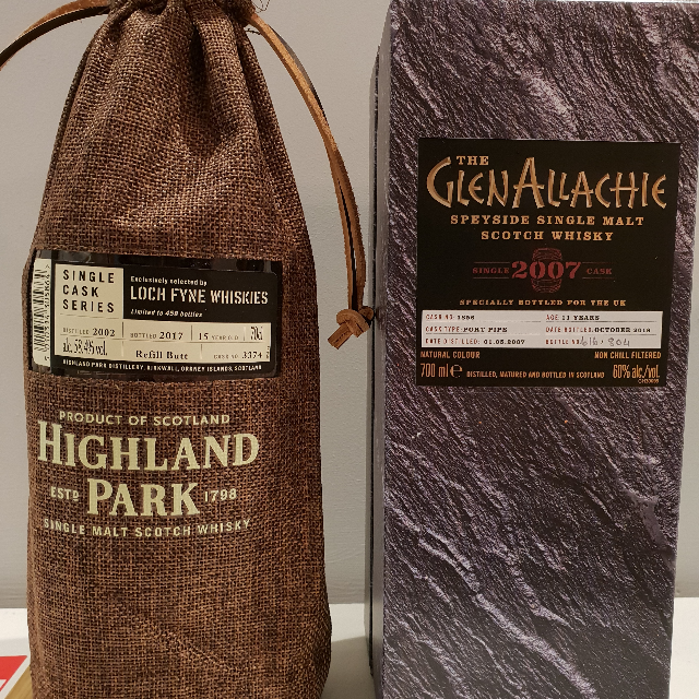 GlenAllachie 2007 11 Year Single Cask #1856 Port Pipe