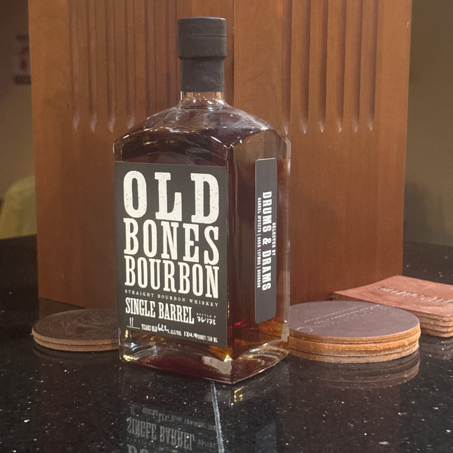 Old Bones Straight Bourbon Whiskey Single Barrel (Drums & Drams Barrel #S1270)