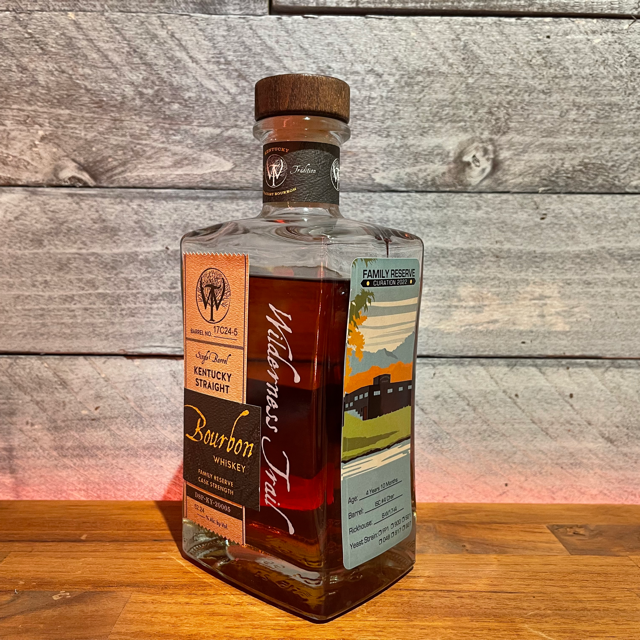 Wilderness Trail Bourbon Whiskey Single Barrel Family Reserve Cask Strength Curation 2022 (WT distillery) 17C24-5