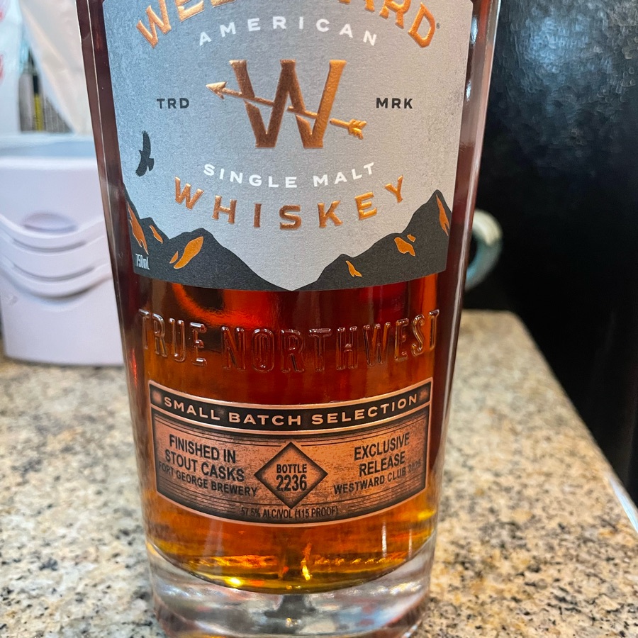 Westward Whiskey Finished in Stout Casks (Fort George Brewery)