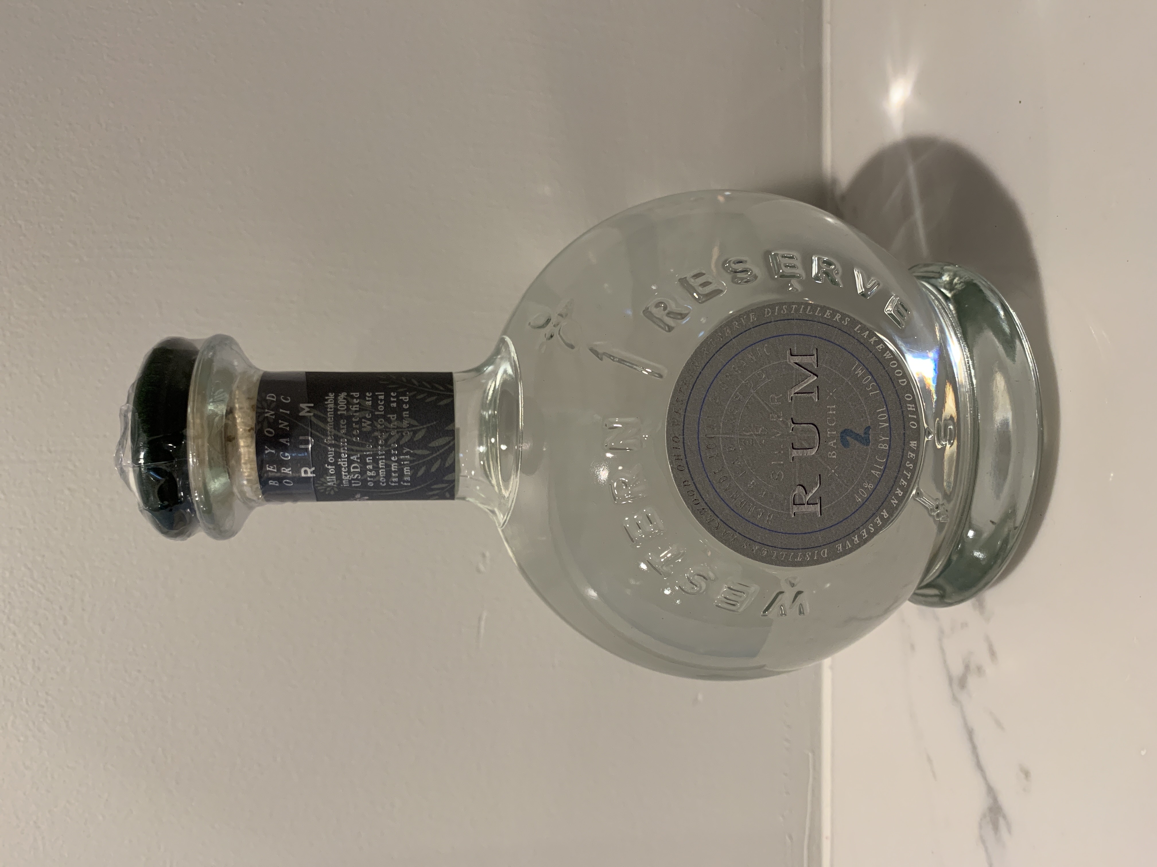 Western Reserve Silver Rum
