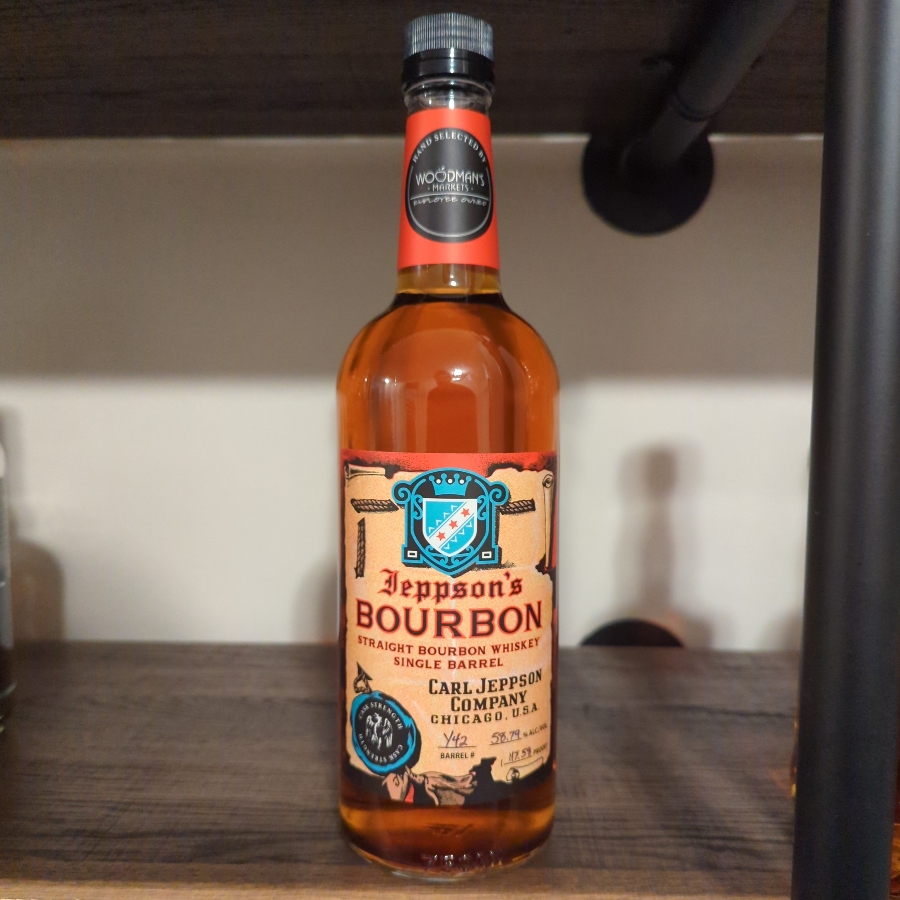 Jeppson's Bourbon Single Barrel Woodman's Pick Y42