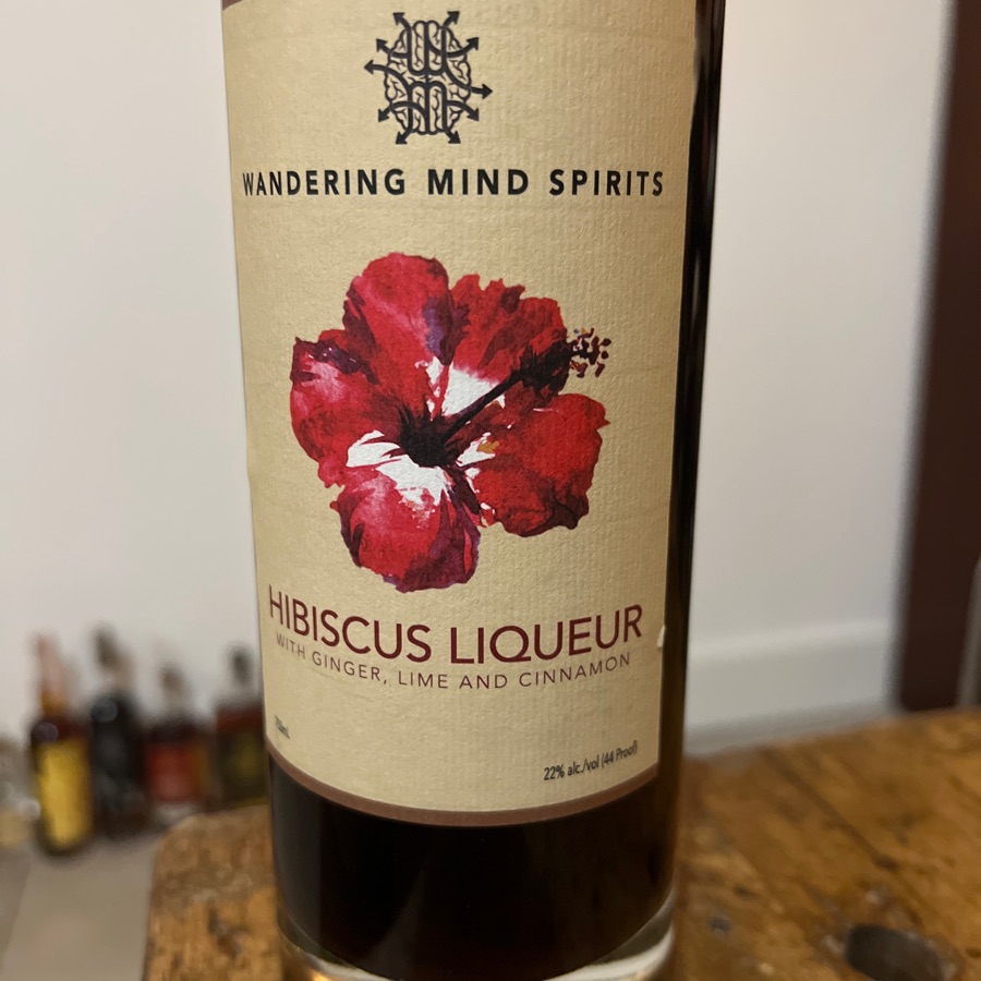 Wandering Mind Spirits Hibiscus Liqueur