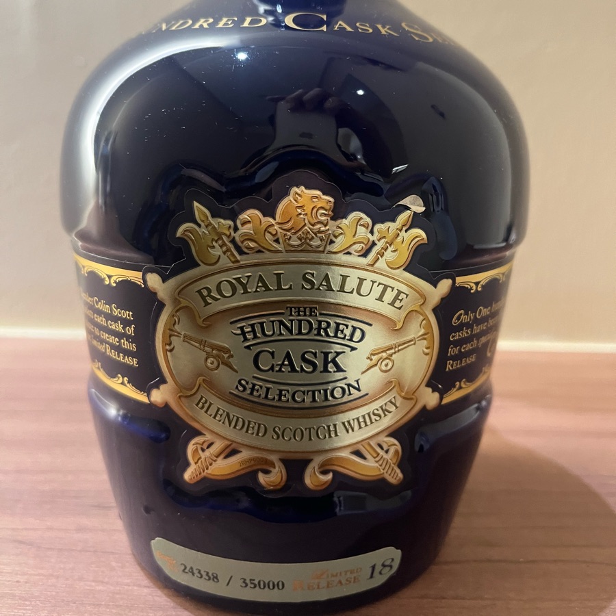 Royal Salute The Hundred Cask Selection Limited Edition No 18
