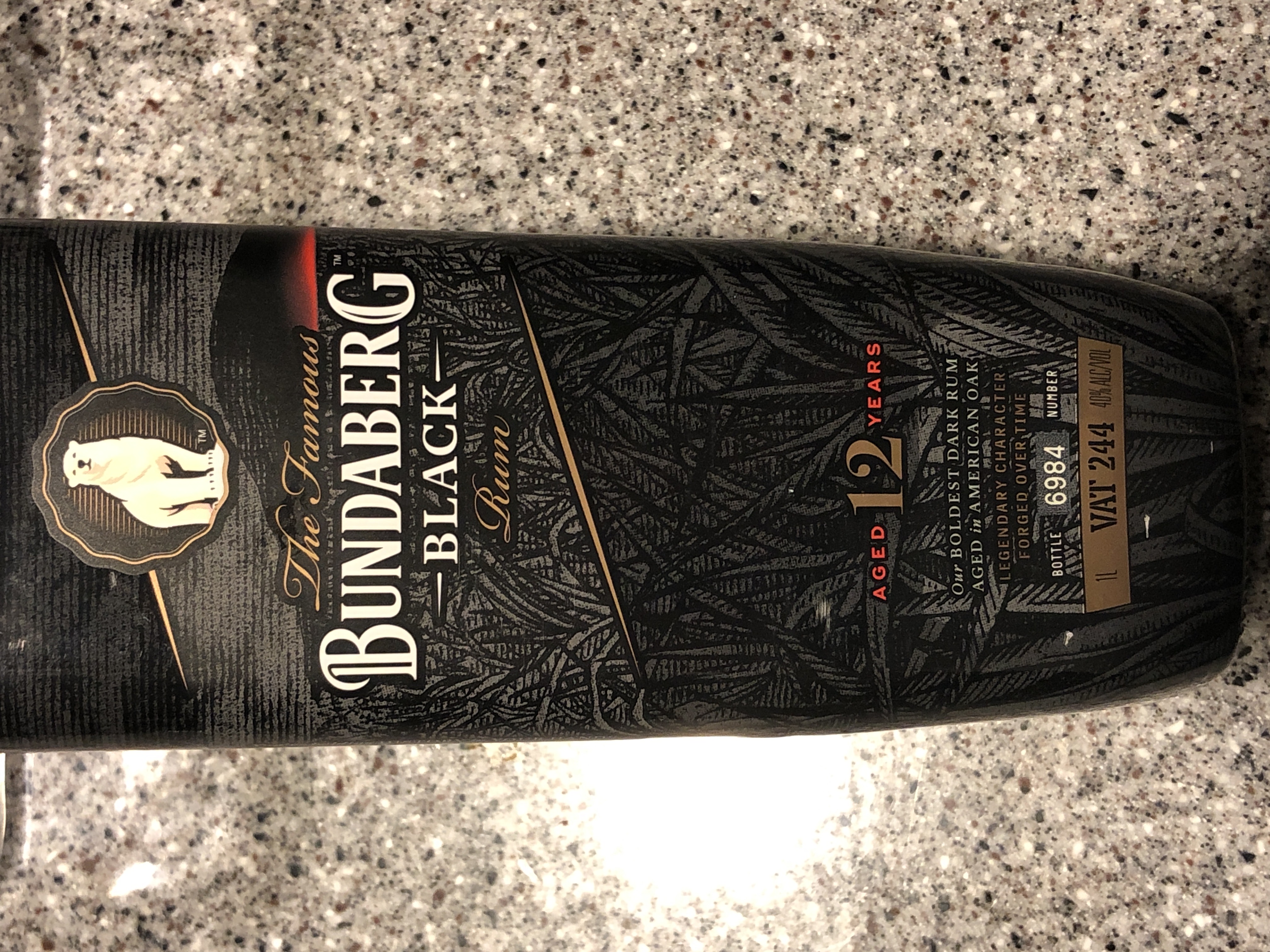 Bundaberg black 12 years