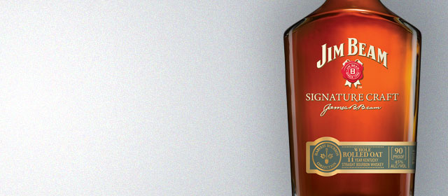 Jim Beam Signature Craft Whole Rolled Oat Bourbon 11 Year