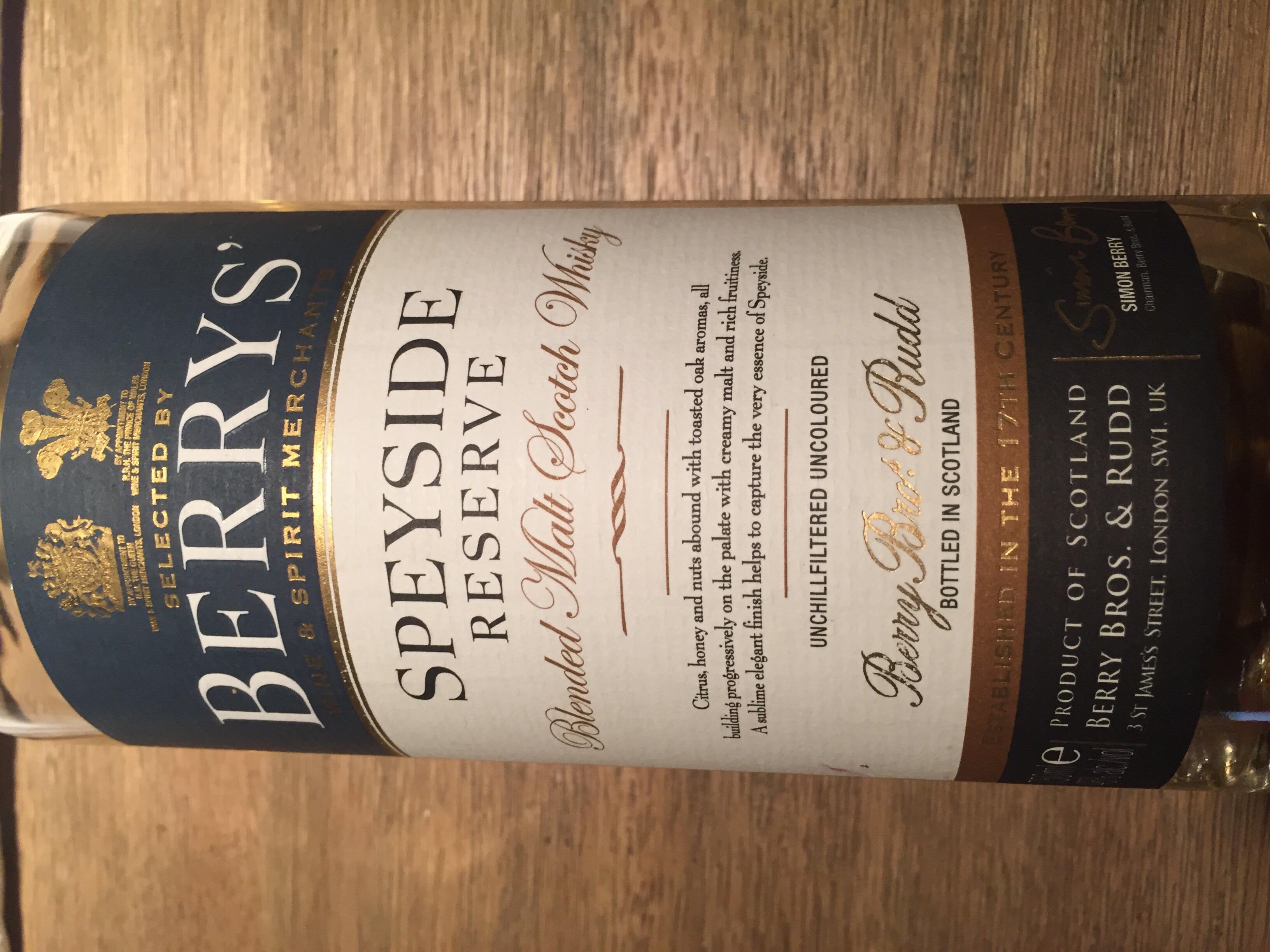 Berry's Speyside Reserve